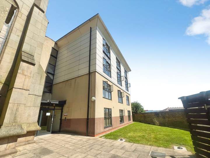 The building on Crook Street, Bolton